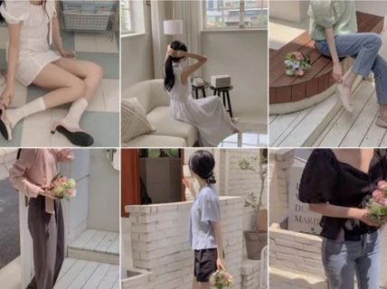 인스타감성 여성,남성의류,커플룩,잡화 촬영해 드립니다.