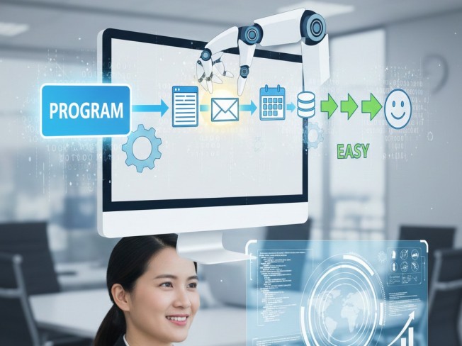 업무 자동화로 시간을 아껴보세요