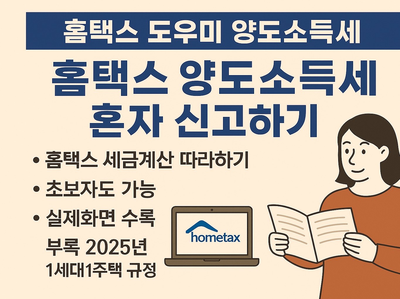 홈택스 도우미 서비스 - 크몽