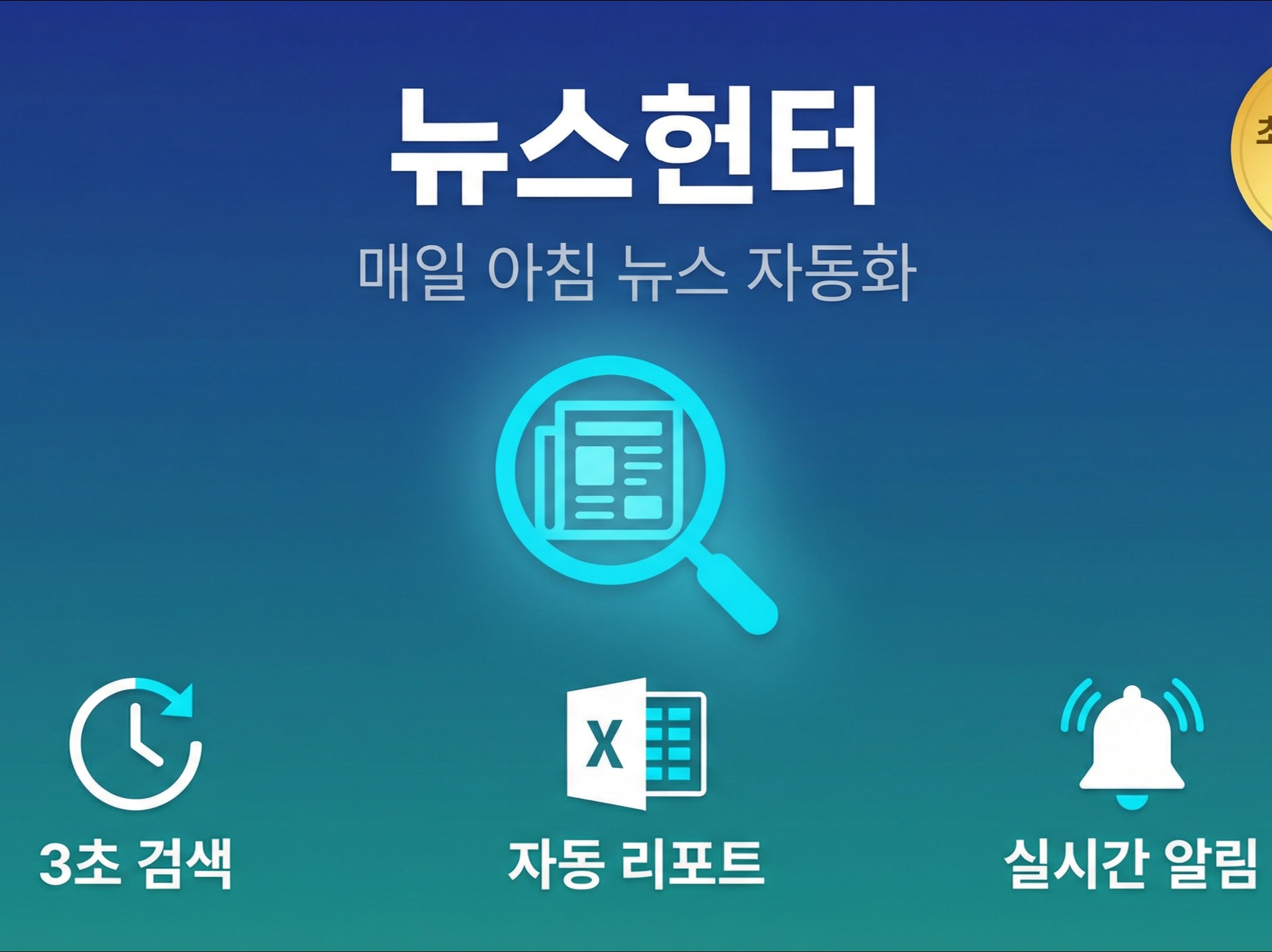 매일 아침 뉴스 스크랩 자동화 프로그램 맞춤형 리포트