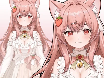 live2d/vtuber /버튜버 일러스트+리깅작업