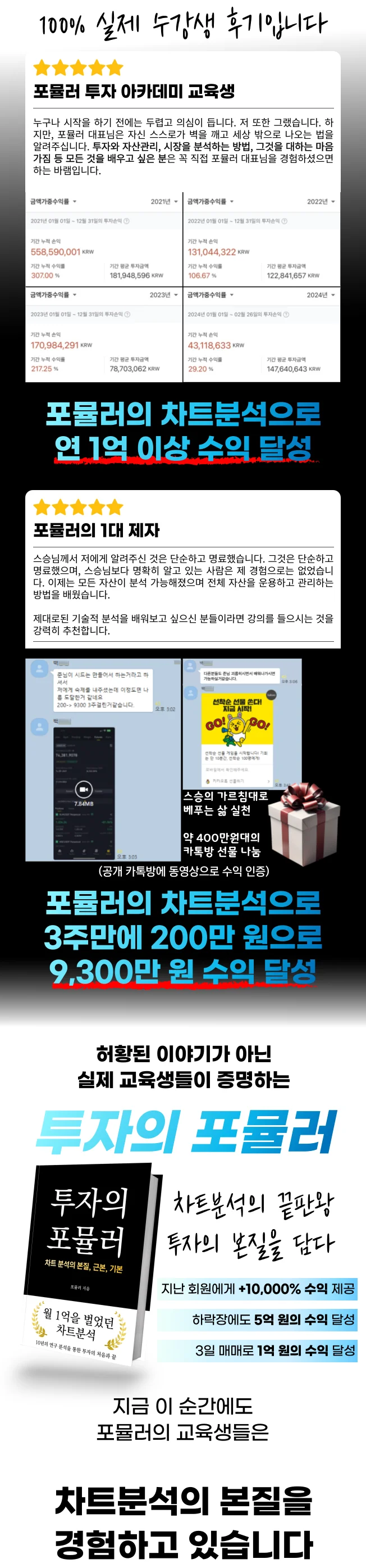 10,000퍼 수익냈던 차트분석의 본질, 투자의 공식 - 크몽
