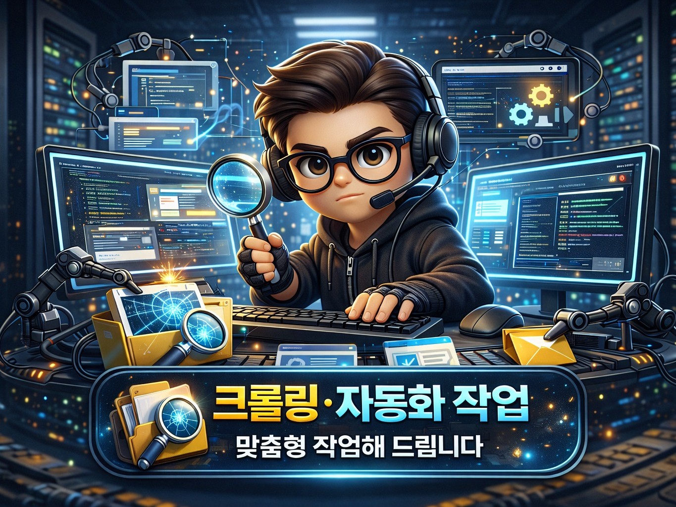 크롤링, 스크래핑 등 데이터 수집 프로그램 제작