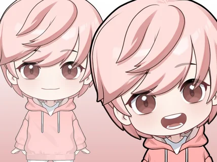 live2d/vtuber /버튜버 일러스트+리깅작업