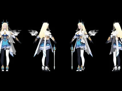 3D 캐릭터 모델링 - 외주 문의. 애니메이션 제작 