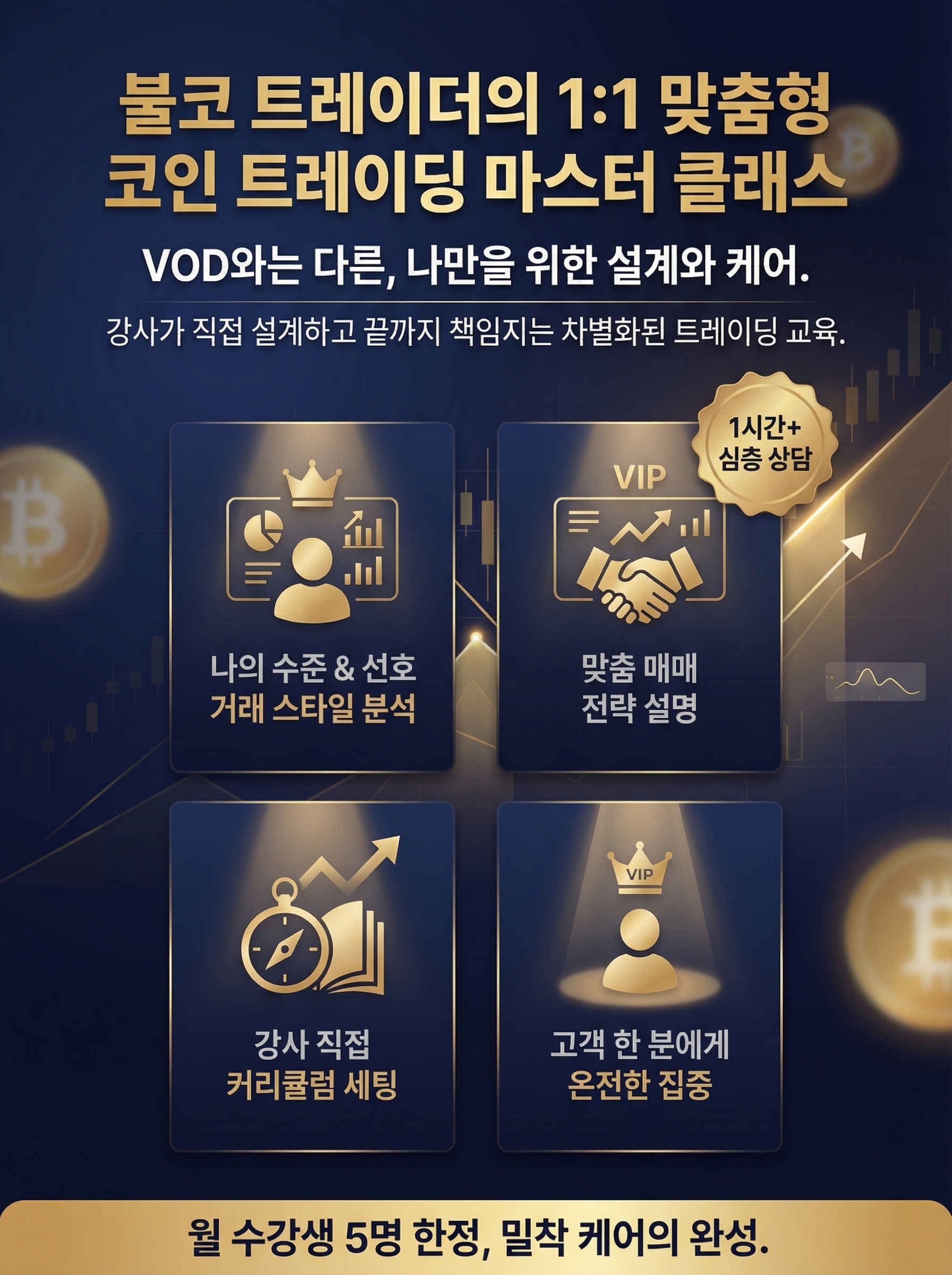 불코 코인 밀착 1on1 컨설팅 시작합니다. - 크몽