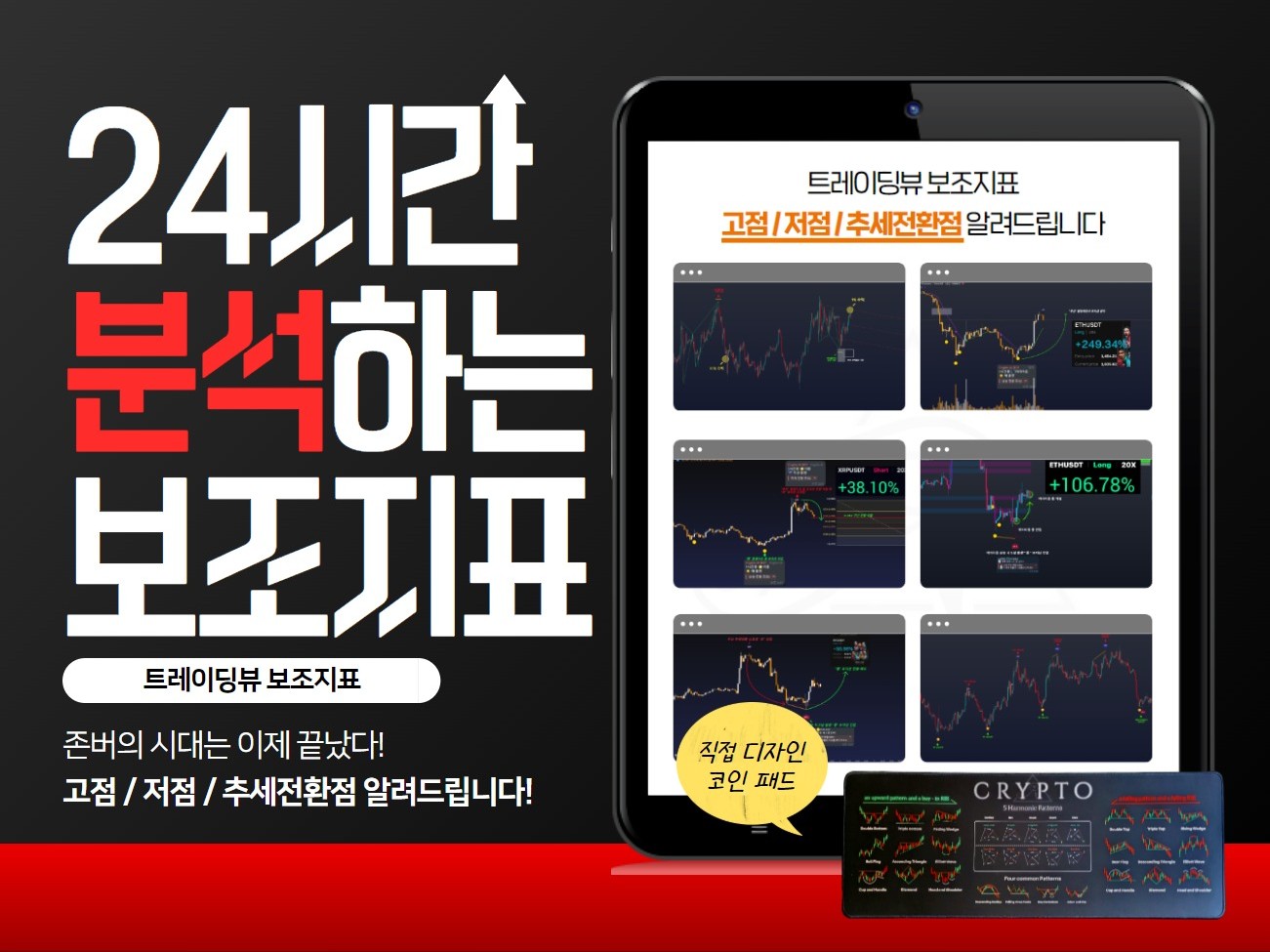 코인 매매에 필요한 보조지표 + 장패드까지 - 크몽