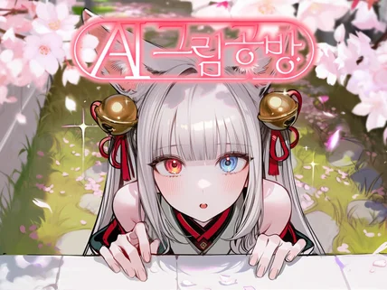 미소녀 표지 일러스트 전문점 AI그림공방