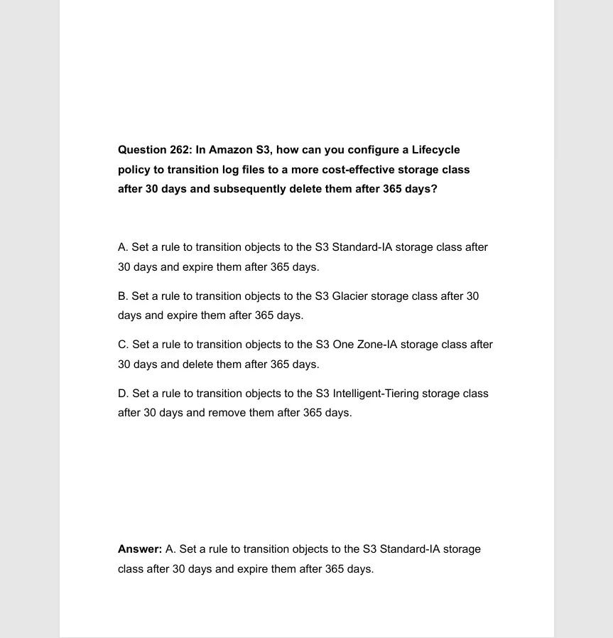 AWS DevOps 프로페셔널 한글영어덤프 - 크몽