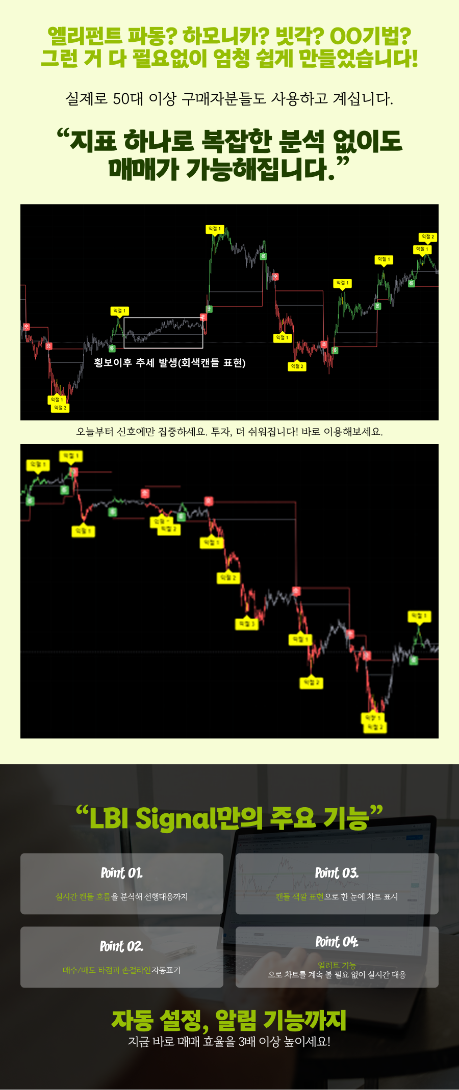 주식/코인 이거 하나면 모든것이 해결되는 지름길 지표 - 크몽