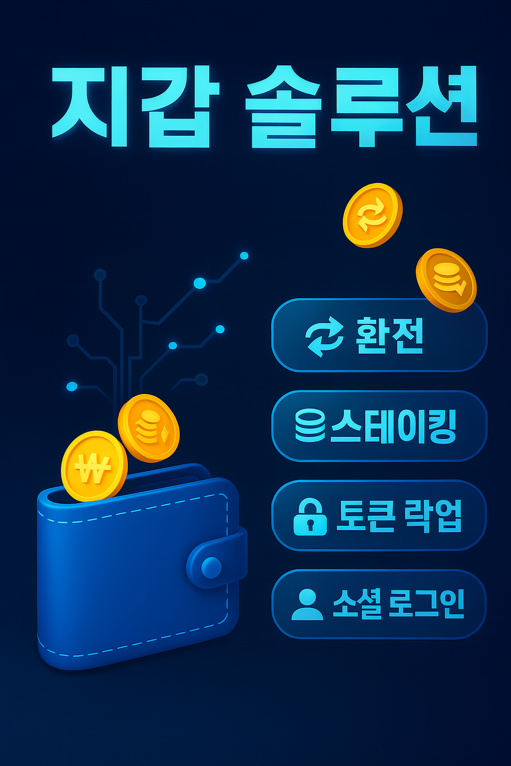 코인 지갑 제작해 드립니다. - 크몽