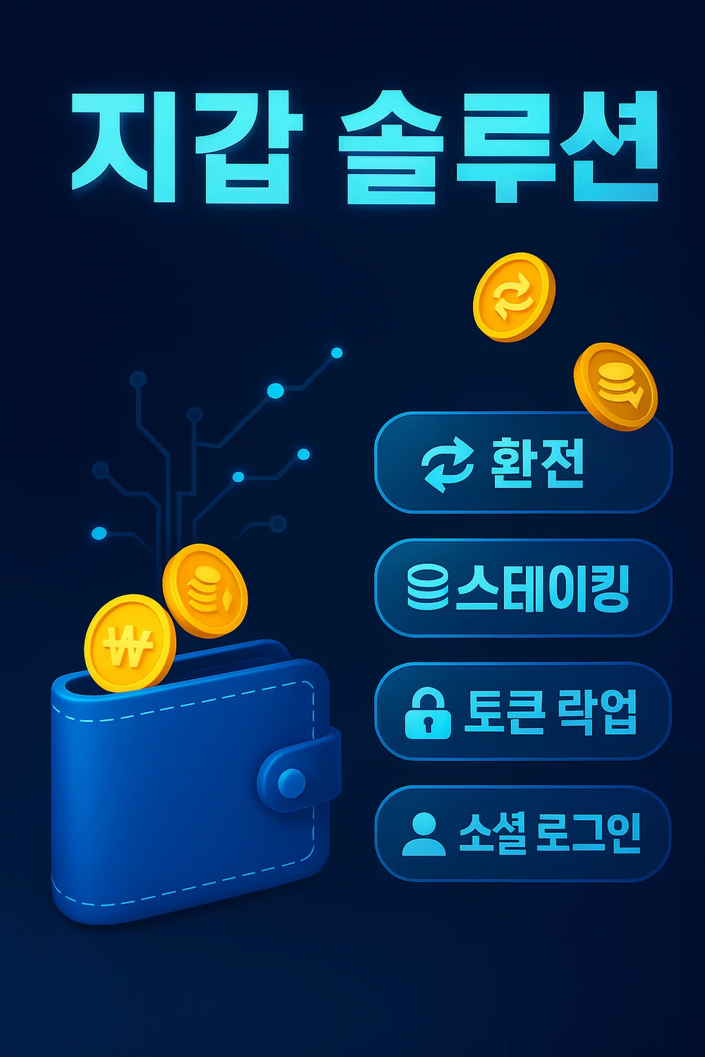 코인 지갑 제작해 드립니다. - 크몽