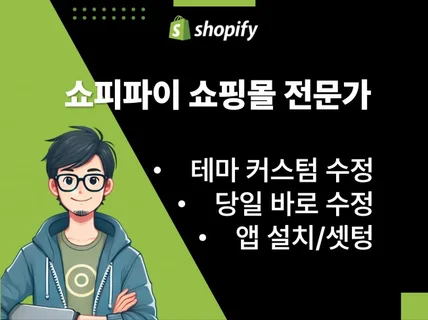 쇼피파이 문제 해결 - 전문가와 함께하는 빠르고 정확