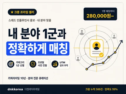 내 분야에 딱 맞는 스레드 인플루언서 계정에 직접 게시