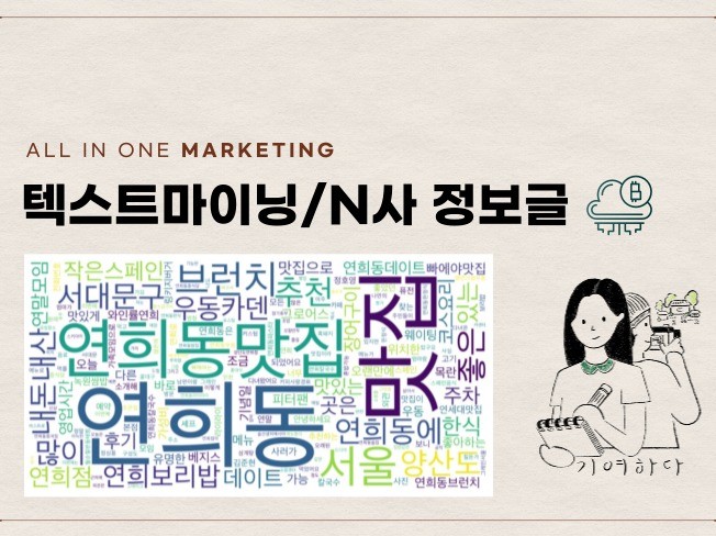 N사 플레이스 최적화 텍스트마이닝 활용하기