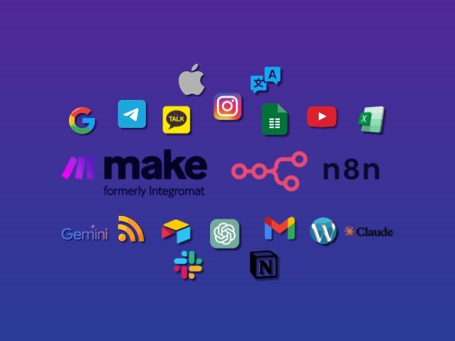 n8n, make 자동화 24시간 AI 자동 처리