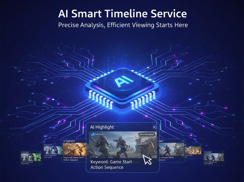 AI 기반 SOOP 다시보기 자동 타임라인 제작
