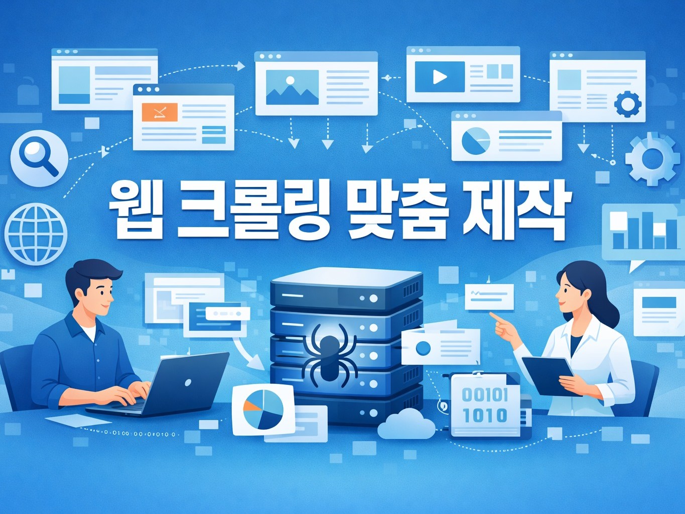 필요한 크롤링 제작해 드립니다