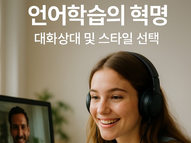 영어회화 연습,상황과 상대 설정 가능