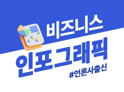 언론사 출신 디자이너가 인포그래픽 디자인 제작해드립니다