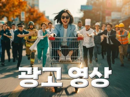 영상광고는 재밌어야 봅니다