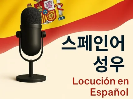 스페인어 AI성우 전문 기업・퀄리티 보장