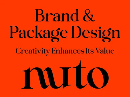 nuto Brand Package design