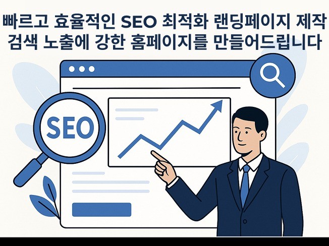 SEO 최적화가 원페이지 랜딩 디자인 비용과 가치에 미치는 영향