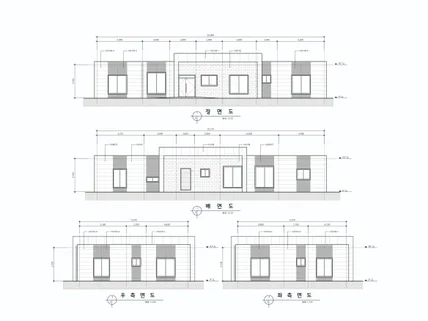 건축/인테리어 도면 CAD도면 빠르게 작업해드립니다