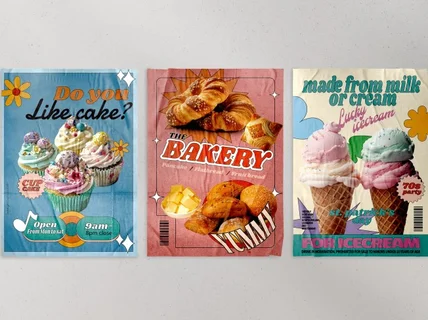 트렌디하고 키치한 포스터 디자인해드립니다.