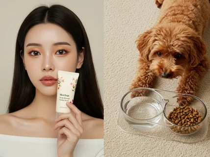 AI 기반 고퀄리티 제품 연출 사진 모델, 동물 이미지