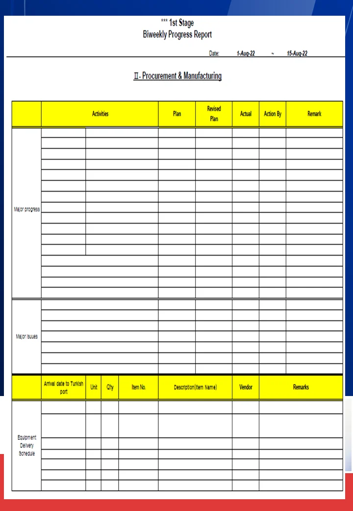 Plant공사 KOM Progress MTG 실무서 - 크몽