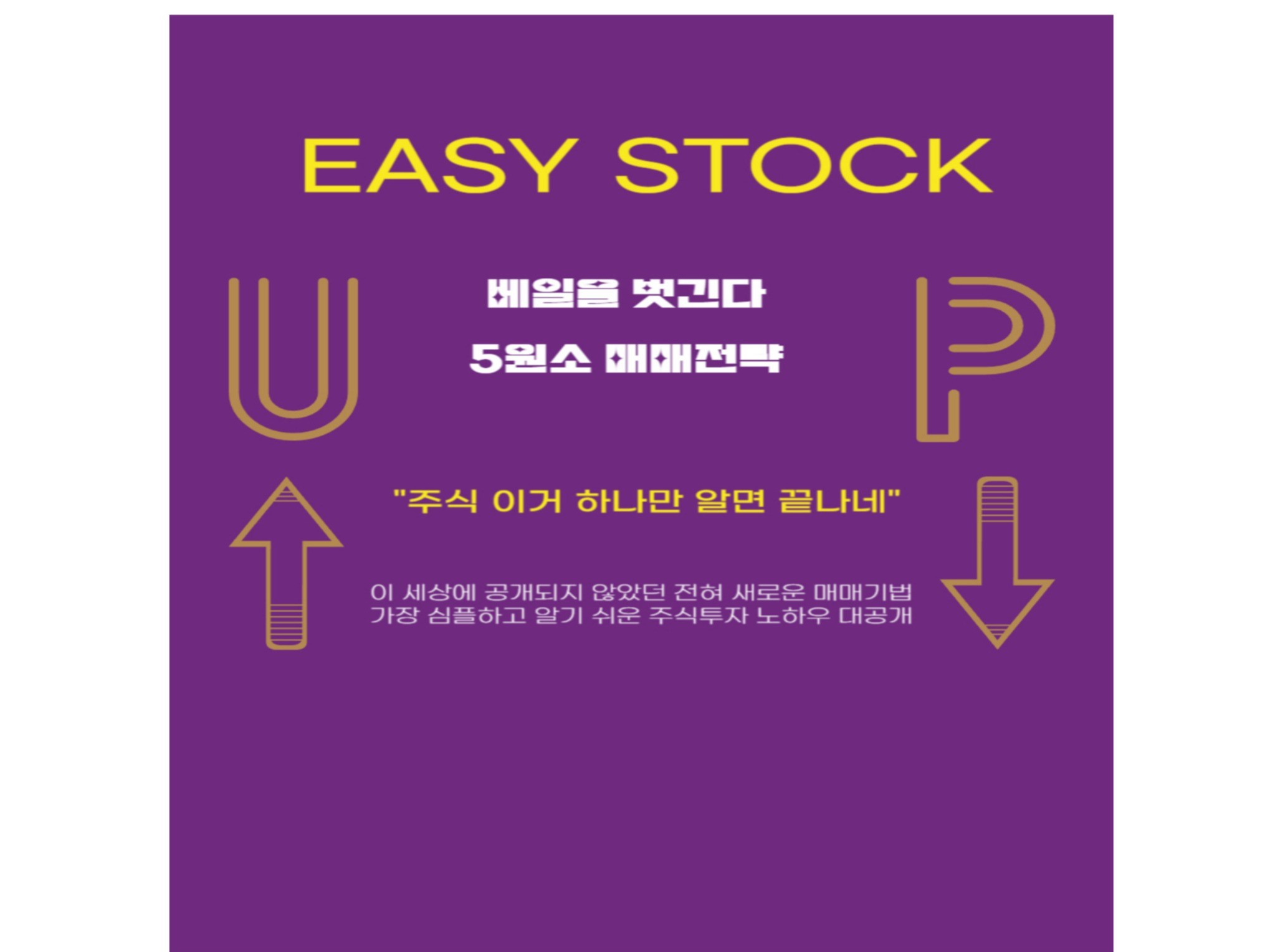 Easy Stock 베일을 벗긴다 5원소 매매 전략 - 크몽