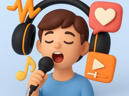 AI - 원하는 목소리로 AI커버 제작・퀄리티 보장