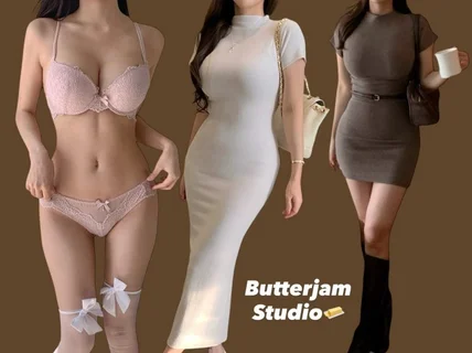 모델4명 인스타감성 도매,쇼핑몰 등 촬영 대행 해드려요