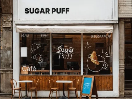 핫플로 만들어줄 트렌디한 유리창 커스텀 시트지 디자인