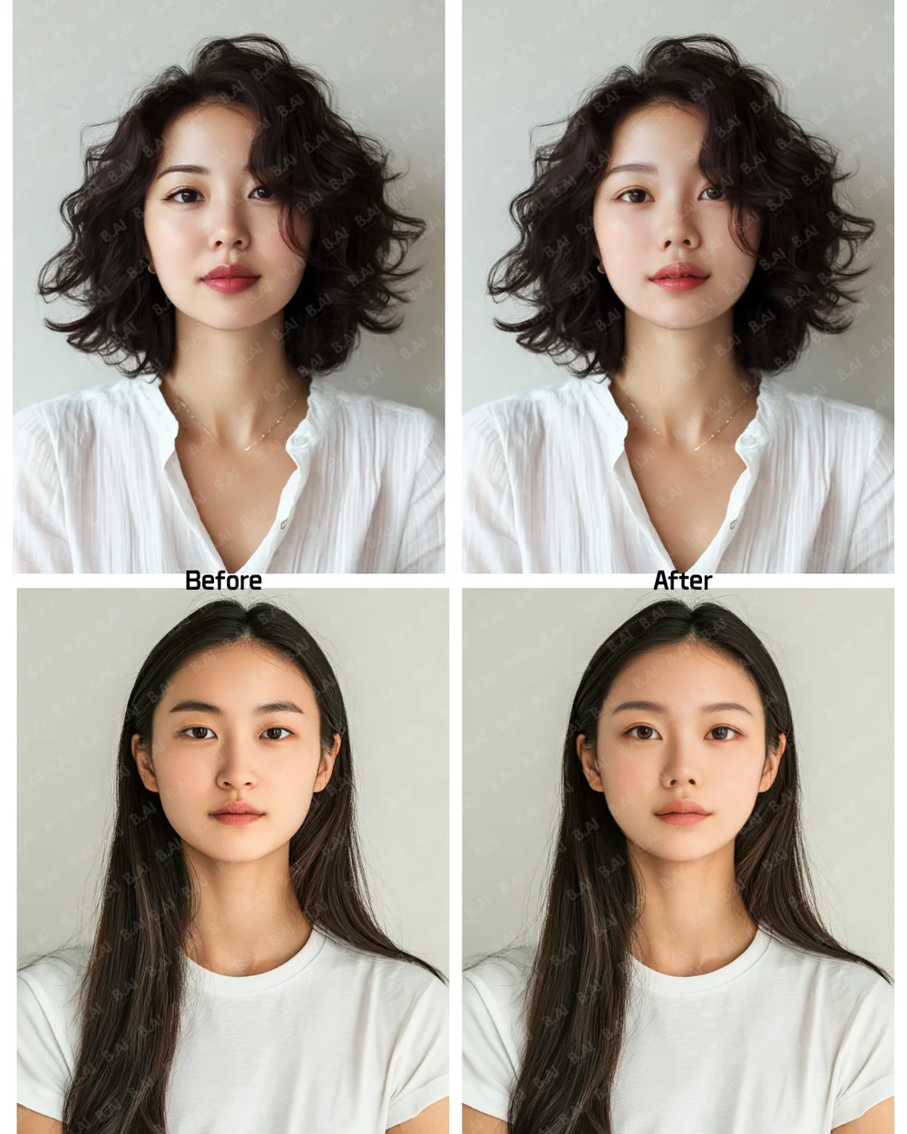 AI 얼굴변경 ai 헤어모델, 뷰티모델, 광고모델 - 크몽