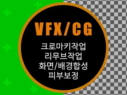 CG합성,크로마키,피부작업,리무브 작업해드립니다.