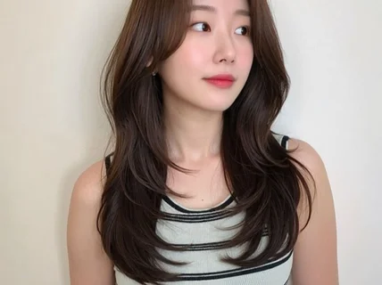 AI 헤어 모델 실사 이미지