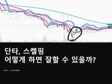 코인 승률 좋은 타점 잡는 방법. 단타 스켈핑 전문
