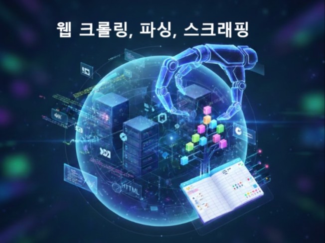웹 크롤링, 파싱, 스크래핑 데이터