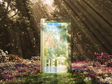 공간의 몰입감을 더해주는 미디어아트