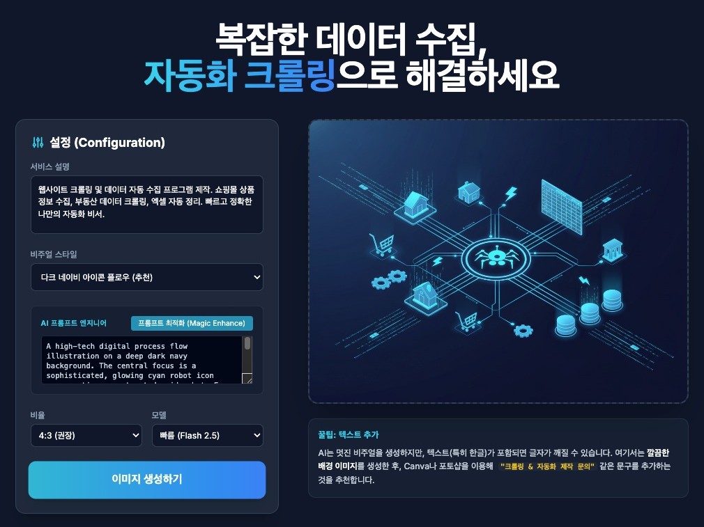 24시간 자동화 크롤링 프로그램 맞춤 제작