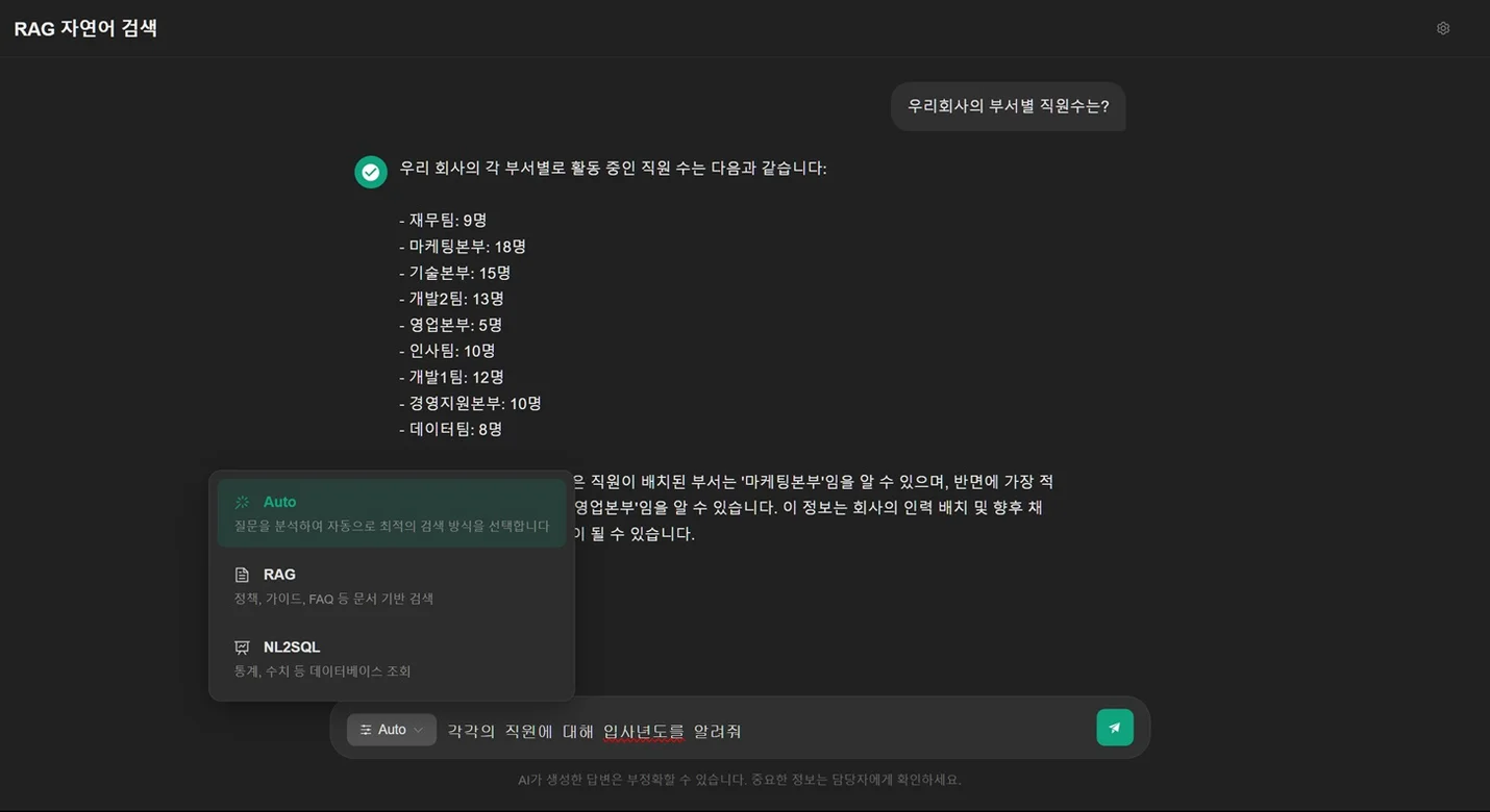 AI Agent(NL2SQL/RAG)개발해 드립니다. - 크몽