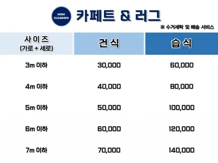 서울 경기 카페트 러그 청소는 하이클리닝