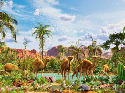 공간의 몰입감을 더해주는 미디어아트