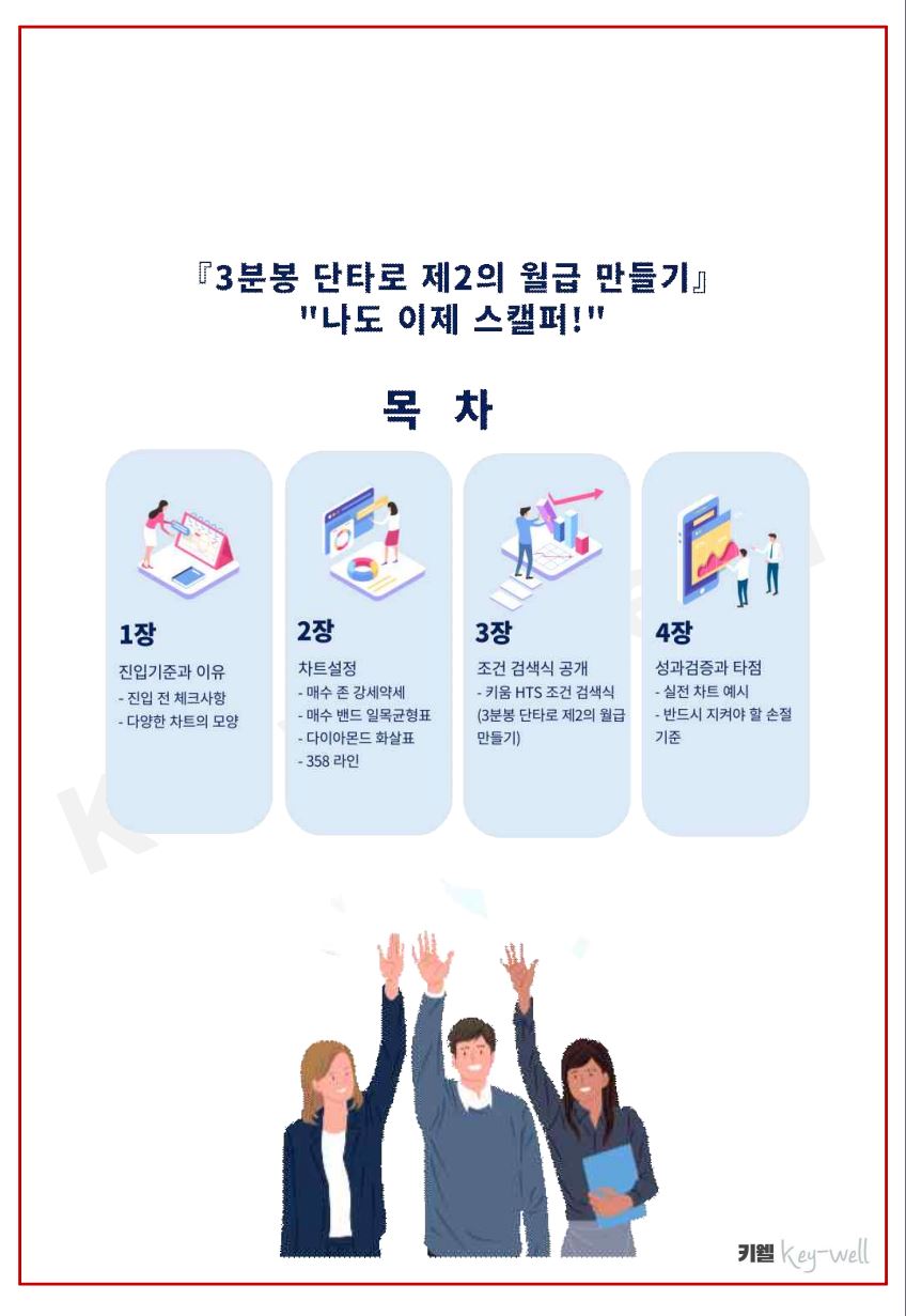 3분봉 단타로 제2의 월급 만들기-나도 이제 스캘퍼 - 크몽