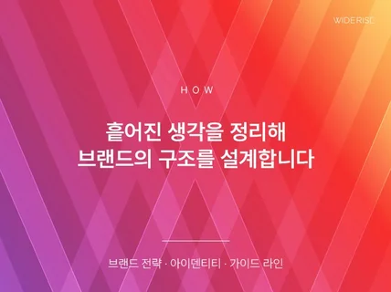 오래가는 브랜드. 오리지널스 브랜딩 디자인