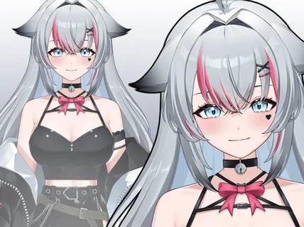 live2d/vtuber /버튜버 일러스트+리깅작업
