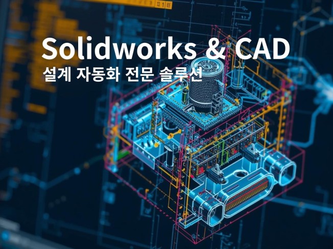 SolidWorks,CAD 맞춤 매크로 애드인 개발